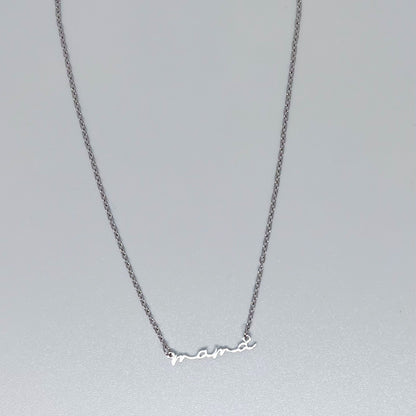 Script Mama Necklace